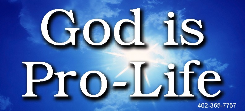 God Is Pro Life 5x11 Billboard